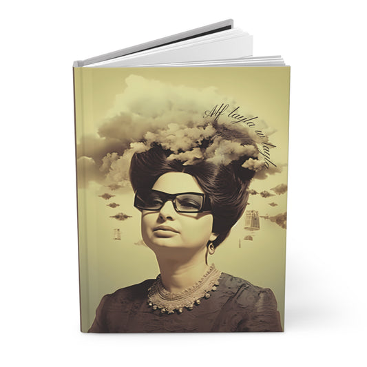 Um Kulthoom Inspired Hardcover Journal "Alf Layla w Layla" Egypt Arabic