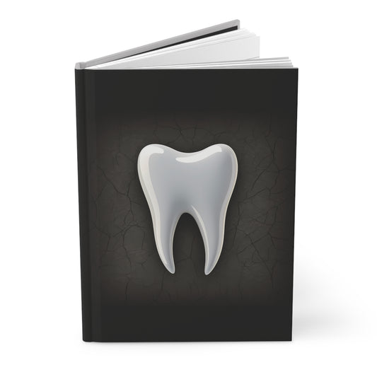 Beautiful Dental Tooth Hardcover Journal 150 lined pages